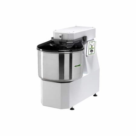 Malaxoare pizza - Malaxor cu spirală, bol fix și cap fix, 25 kg, 400V, 1,5 kW, 1,5/1,1 kW, 2 viteze, 25SN