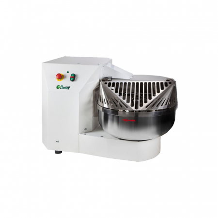 Malaxoare pizza - Malaxor frământare aluaturi tari 30 kg, bol fix, 400V, 0,75/1,1 kW, 2 viteze, FF30N
