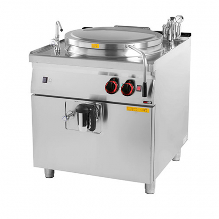 Marmite Linia 900 - Marmita gaz 150 litri, 800x900x900 mm, 22,5 kW, linia 900, BI90/150G
