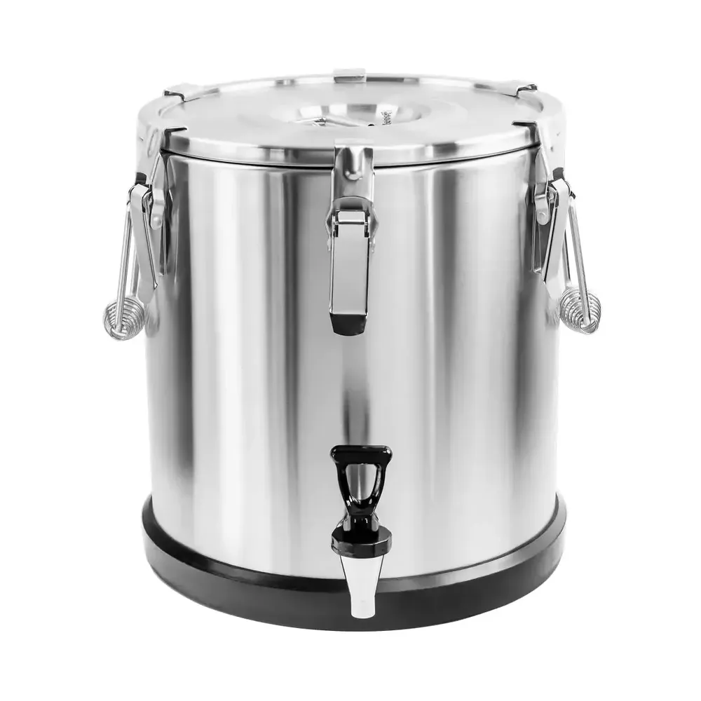 Bidon inox - Marmita inox cu robinet 22 litri
