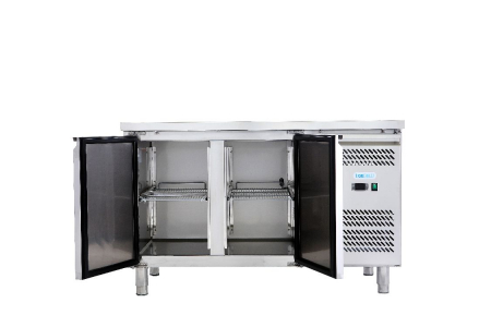 Masa congelare inox cu 2 usi si agregat lateral, 282 litri, GN1/1, -18-22°C FORCOLD [1]