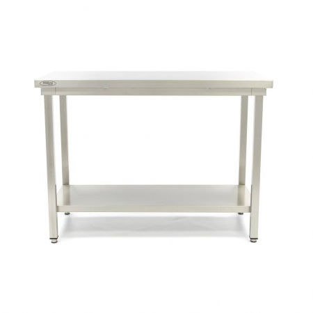 Masa de lucru din inox cu polita 2000x600 mm demontabila [4]