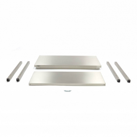 Masa de lucru din inox cu polita 2000x600 mm demontabila [2]