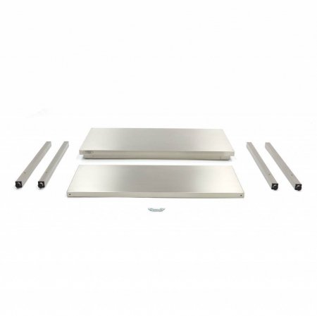 Masa de lucru din inox cu polita 600x600 mm demontabila [6]