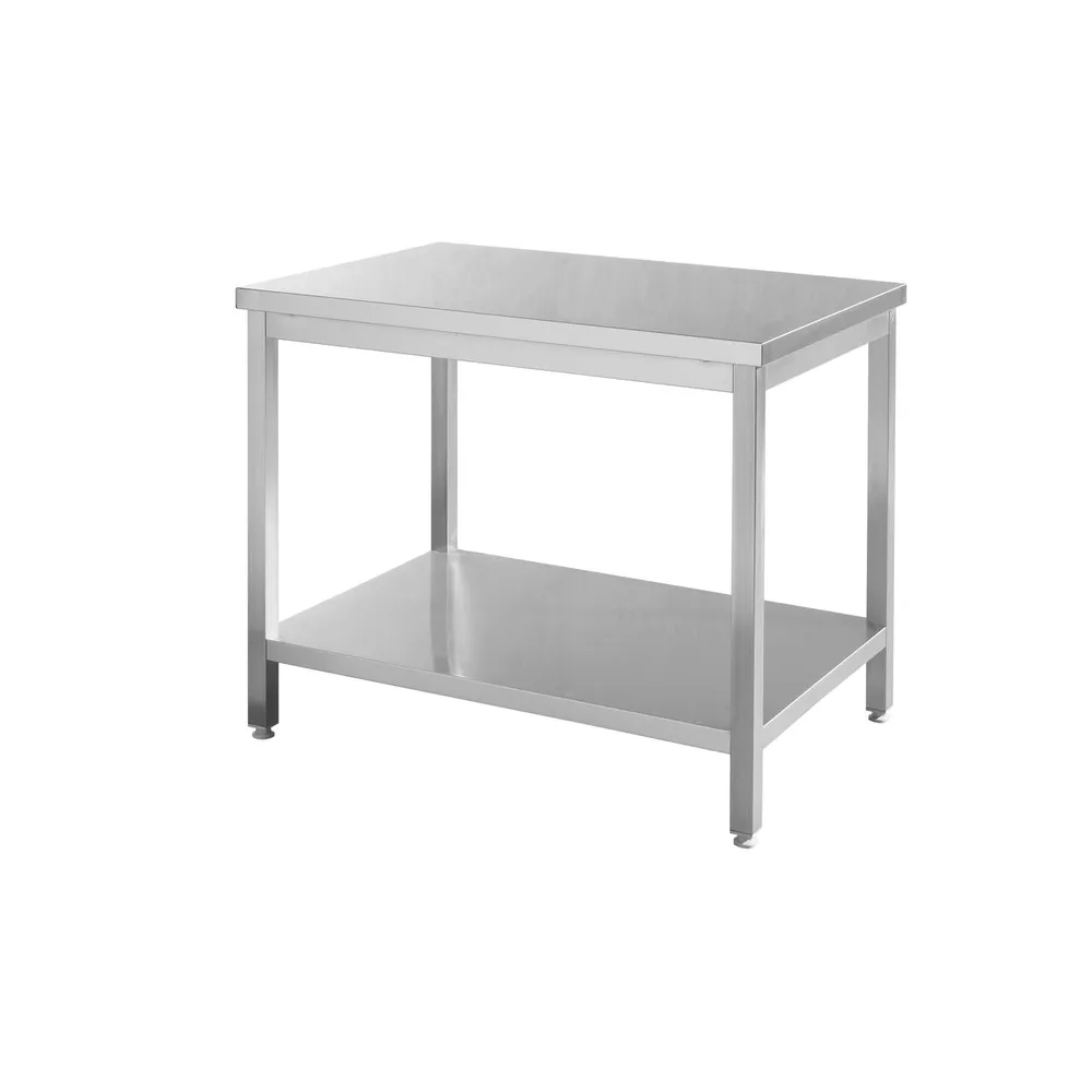 Mobilier inox - Masa de lucru inox, blat ranforsat, 1800x700x850 mm