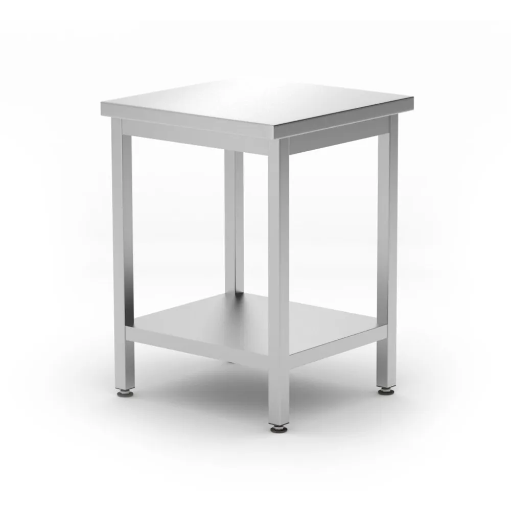 Mobilier inox - Masa de lucru reversibila, inox, 1000x600x850mm