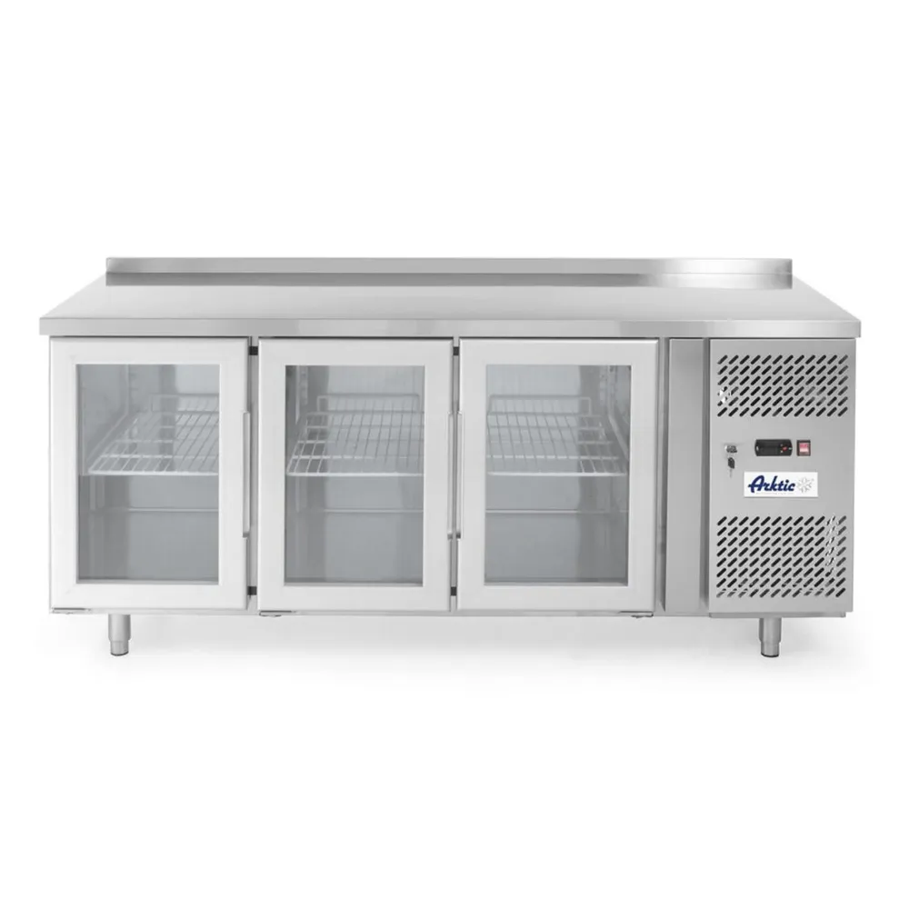 Echipamente Frigorifice - Masa frigorifica 3 usi sticla, 420L, inox, -2/8°C