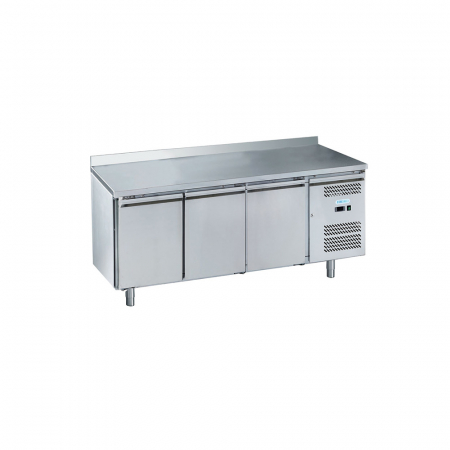 Echipamente Frigorifice - Masa frigorifica cu rebord si 3 usi, 239 litri, +2+8°C FORCOLD