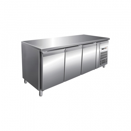 Echipamente Frigorifice - Masa frigorifica inox cu 3 usi GN1/1, 417 litri, -2 +8°C