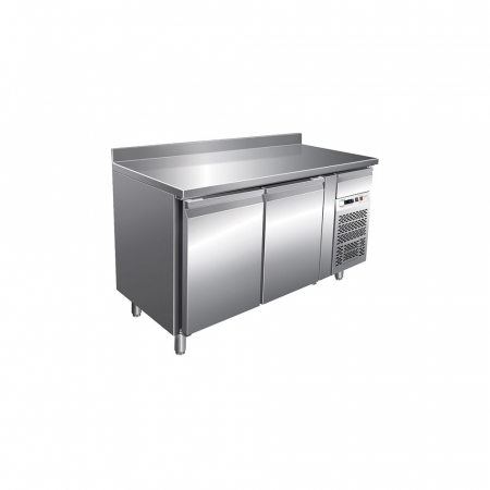 Echipamente Frigorifice - Masa frigorifica inox patiserie cu 2 usi si rebord, 390 litri, +2+8°C