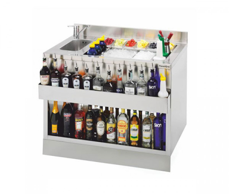 Bar si Terasa - Masa inox bar statie cocktail 1200x700x900h mm
