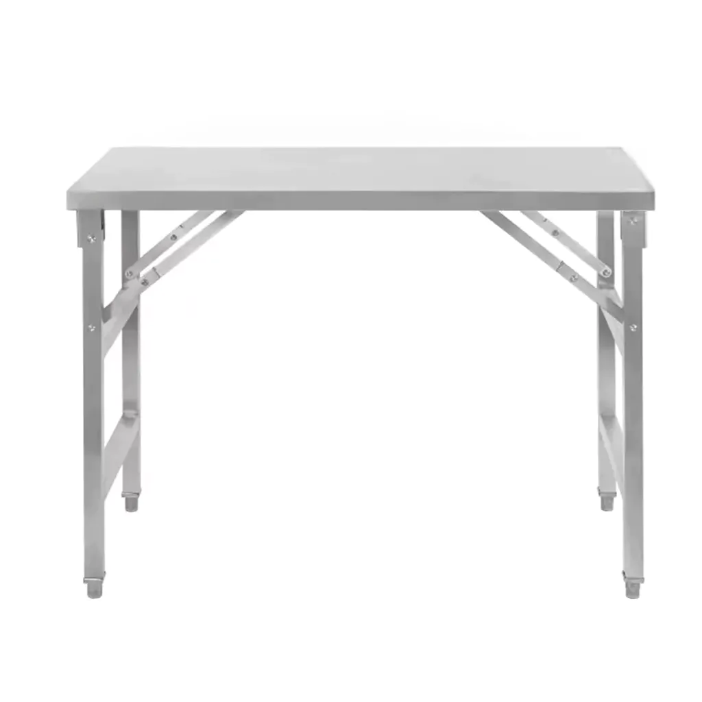 Masa inox centrala pliabila 120x60x85cm [2]