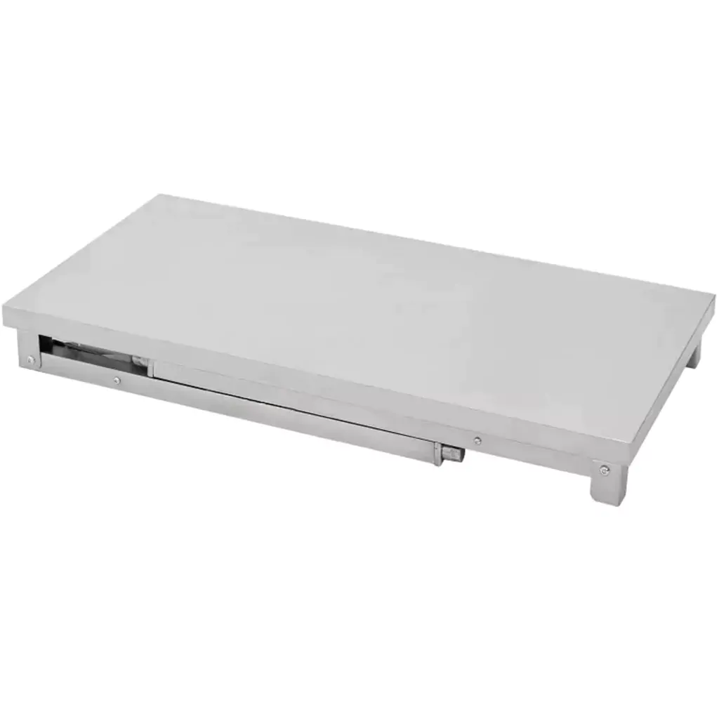 Masa inox centrala pliabila 120x60x85cm [4]