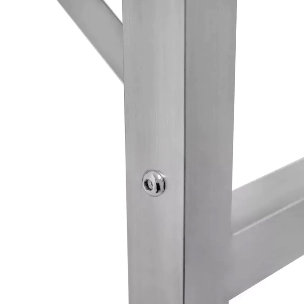 Masa inox centrala pliabila 180x60x85cm [7]
