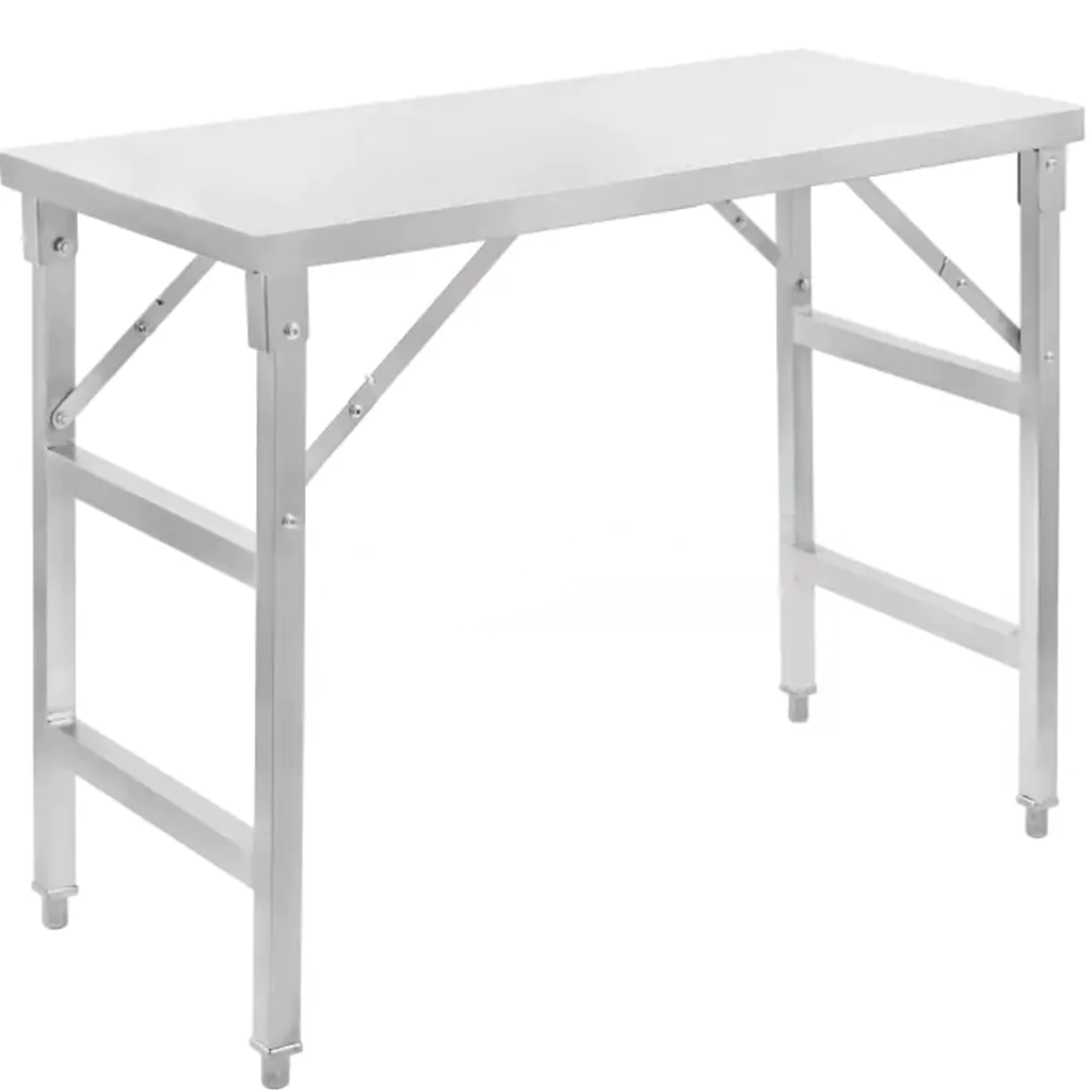 Masa inox centrala, pliabila 80x60x85cm [7]