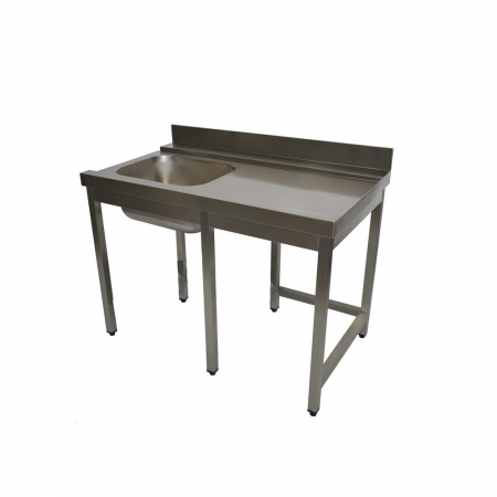 Mese intrare - Masa intrare cu montare pe dreapta pentru masina de spalat vase, latime 700 mm