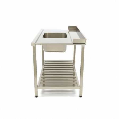 Masa intrare montare dreapta cu chiuveta si rebord, pentru masina de spalat vase 750 mm [1]