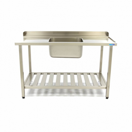 Spalare vesela si Igiena - Masa intrare montare dreapta cu chiuveta si rebord, pentru masina de spalat vase 750 mm