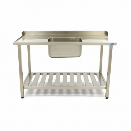 Spalare vesela si Igiena - Masa intrare montare stanga cu chiuveta si rebord pentru masina de spalat vase 750 mm