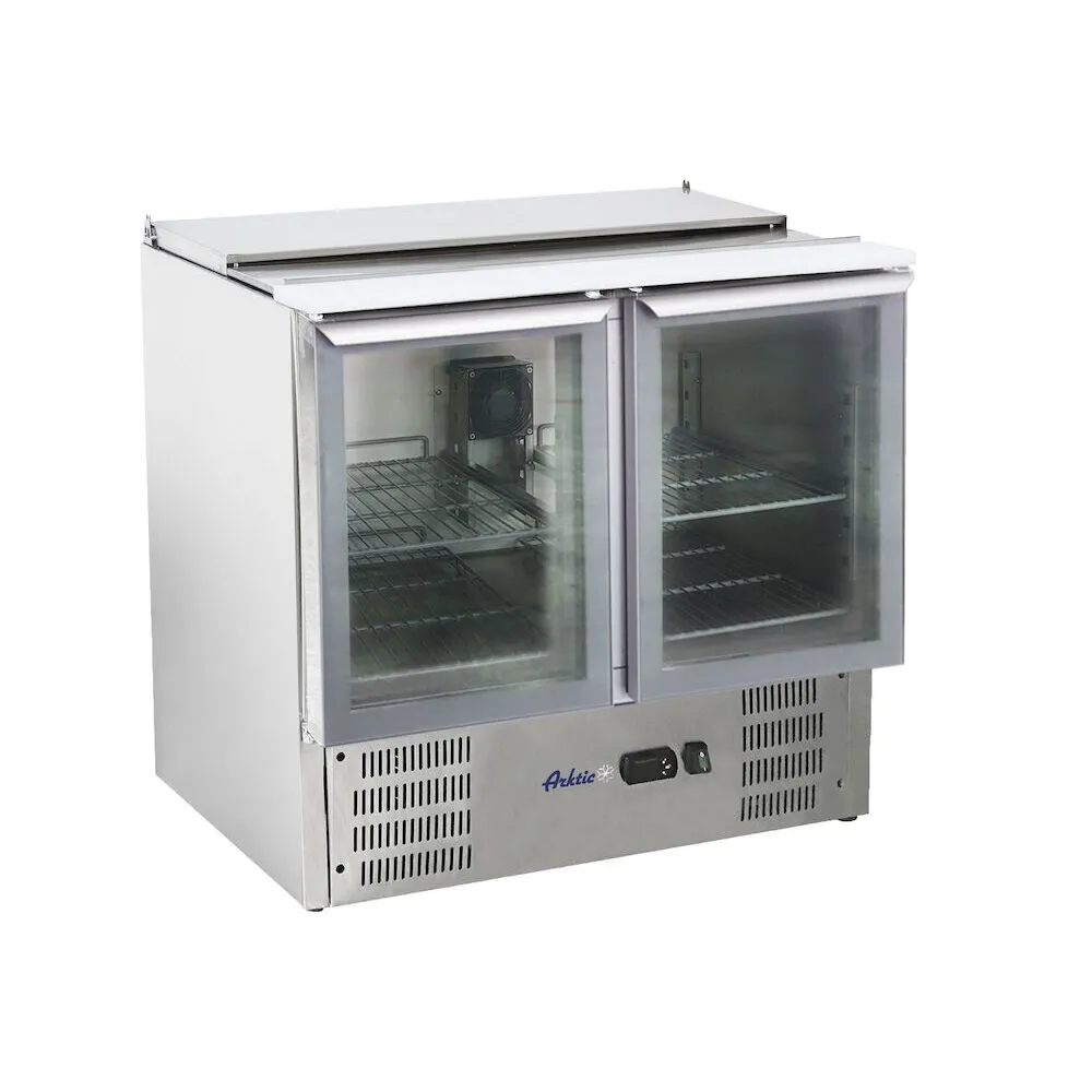 Echipamente Frigorifice - Masa rece cu 2 usi, capac inclinat, 2-8°C, 247L