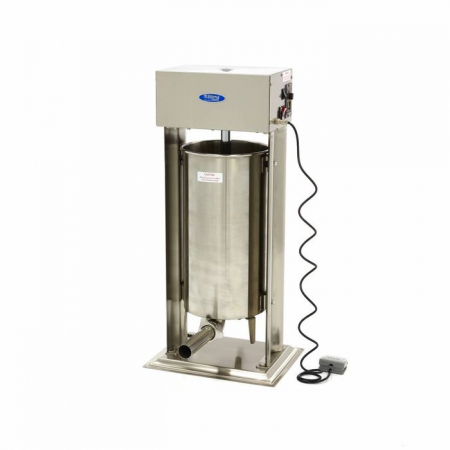 Masini de facut carnati - Masina automata de umplut carnati 25 litri verticala cu 4 palnii inox