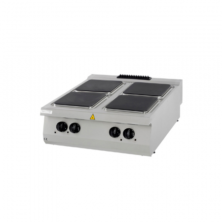 Masina de gatit electric cu 4 arzatoare de banc, 4x4 kW, 800x900x280 mm, linia 900 [1]