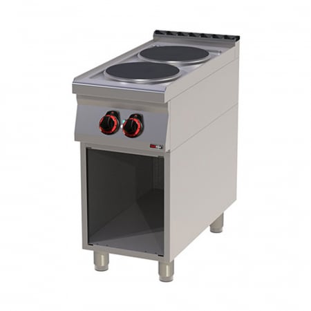 Linia 900 - Masina de gatit electrica 2 plite rotunde cu suport, 2x3,5 kW, linia 900, SP90/40E