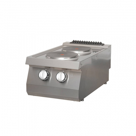Linia 700 - Masina de gatit electrica cu 2 plite 2x 2,6 kW, de banc