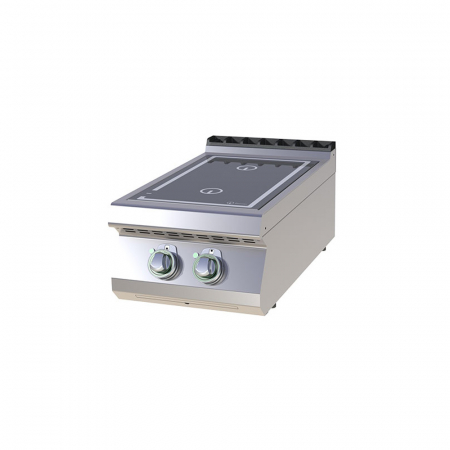Linia 700 - Masina de gatit inductie 2 plite de banc, 2x3,5 kW, linia 700, SPI704E
