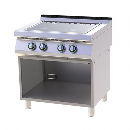 Linia 700 - Masina de gatit inductie 4 plite cu suport, 4x3,5 kW, linia 700, SPI780E