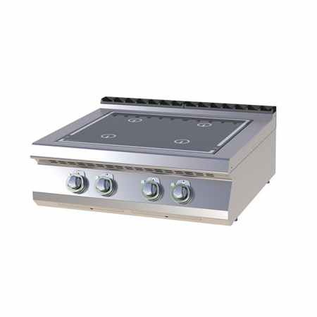Linia 700 - Masina de gatit inductie 4 plite de banc, 4x5 kW, linia 700, SPI708ES