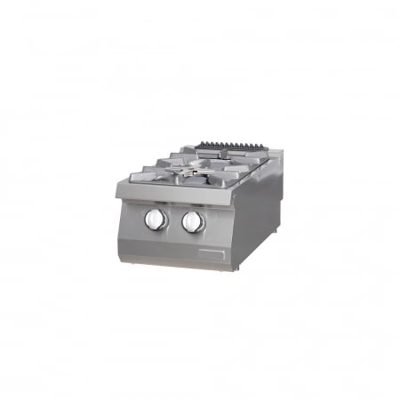 Linia 700 - Masina de gatit pe gaz cu 2 arzatoare 2 x 7,5 kW, de banc, linia 700