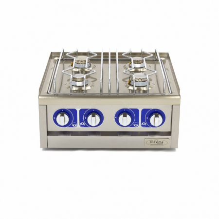 Linia 600 - Masina de gatit pe gaz cu 4 arzatoare 2x5 kW + 2x3.5 kW de banc