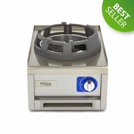 Aragaze wok - Masina de gatit pe gaz tip wok cu 1 arzator 12 kW, de banc