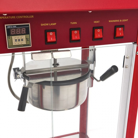 Masina de popcorn 150g cu vitrina incalzita, putere 1700W [4]