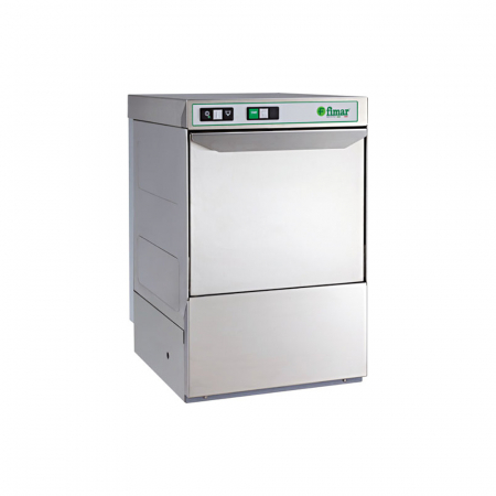 Masini de spalat pahare si vase profesionale - Masina de spalat pahare 455x550x700(h) mm cu dozator electric si pompa de scurgere, 230V, 2,89 kW, LABI40PL