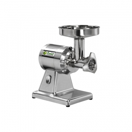 Masini tocat carne profesionale - Mașină de tocat carne 100-160 kg/h, grup de tocare din inox, 230V, 0,75 kW, 12TS