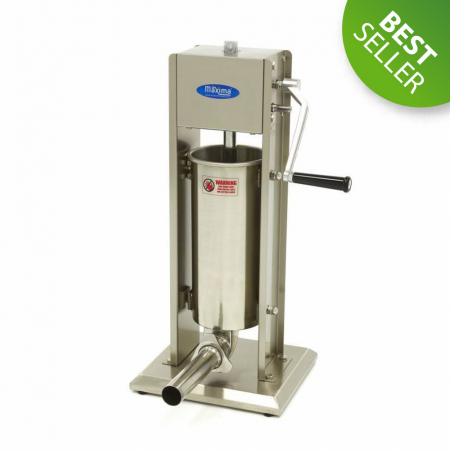 Masini de facut carnati - Masina facut carnati inox 5 litri, 4 palnii incluse