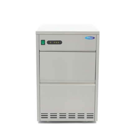 Aparate de facut gheata profesionale - Masina facut gheata glont 45 kg/zi racire pe apa, 230V, 0,37 kW