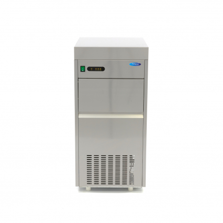 Aparate de facut gheata profesionale - Masina fulgi de gheata 85 Kg/zi, racire pe aer, 230V, 0,22 kW