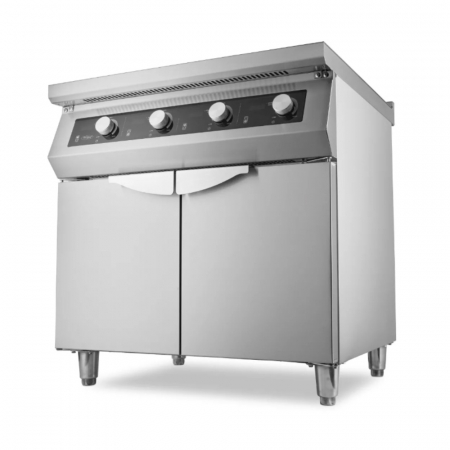 Linia 900 - Masina gatit electrica cu 4 plite cu inductie, 17 kW, 400V, linia 700