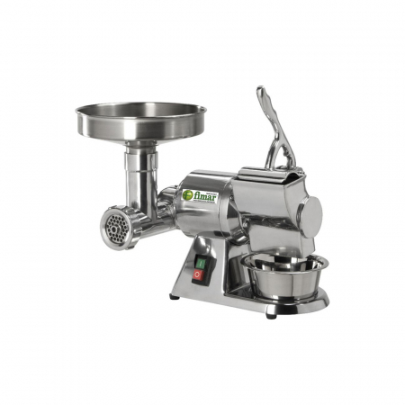 Masini de tocat carne cu razatoare - Mașină multifuncțională de tocat carne și răzuire brânză 20-50kg/h, 230V, 0,37 kW, AB8D