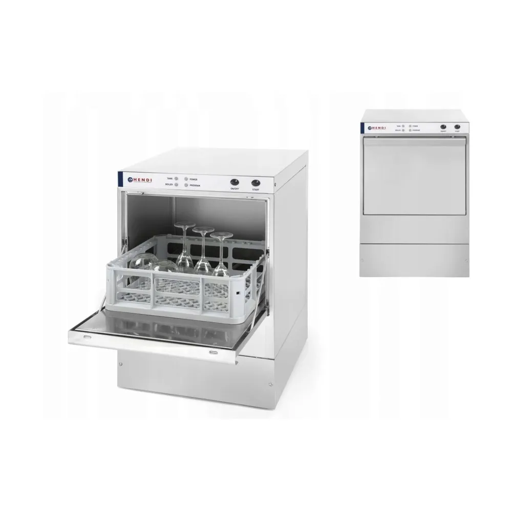 Masina spalat pahare K40, 230V, pompa detergent, inox [1]