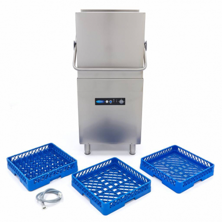 Masina de spalat vase cu capota, cos 50x50 cm, 9660W, 400V [5]