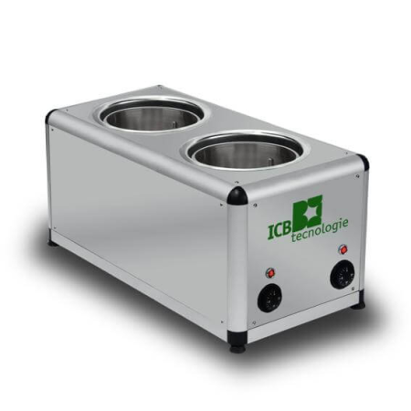 Patiserie - Cofetarie - Masina topit ciocolata cu 2 cuve CarapHot Two