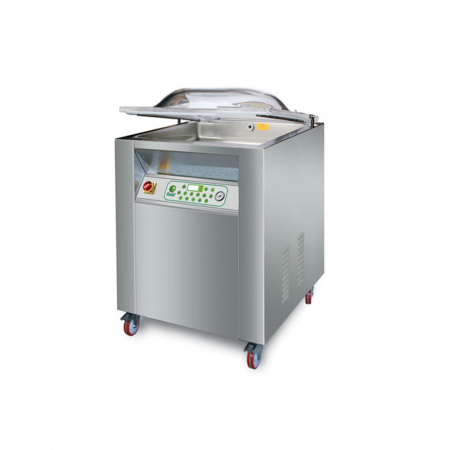 Echipamente Preparare - Masina vidat profesionala cu camera si roti, 500 mm, 20m3/h, 230V, 1,1 kW, CAM500TC
