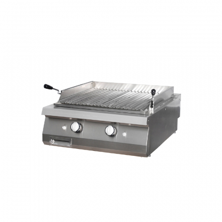 Gratar fry-top cu roca vulcanica pe gaz, 20 kW, linia 900 [1]