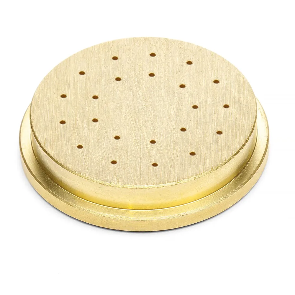 Accesorii - Matrita extruder, Spaghetti, alama, 22 orificii ø2 mm