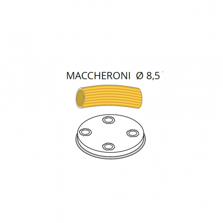 Accesorii - Matrita MACCHERONI ø8,5 pentru masina de paste model MPF8N, ACTRMPF33