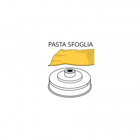 Accesorii - Matrita PASTA SFOGLIA pentru masina de paste model PF25E, PF40E, MPF2,5N, MPF2,5CN, MPF4N, ACTRMPF11